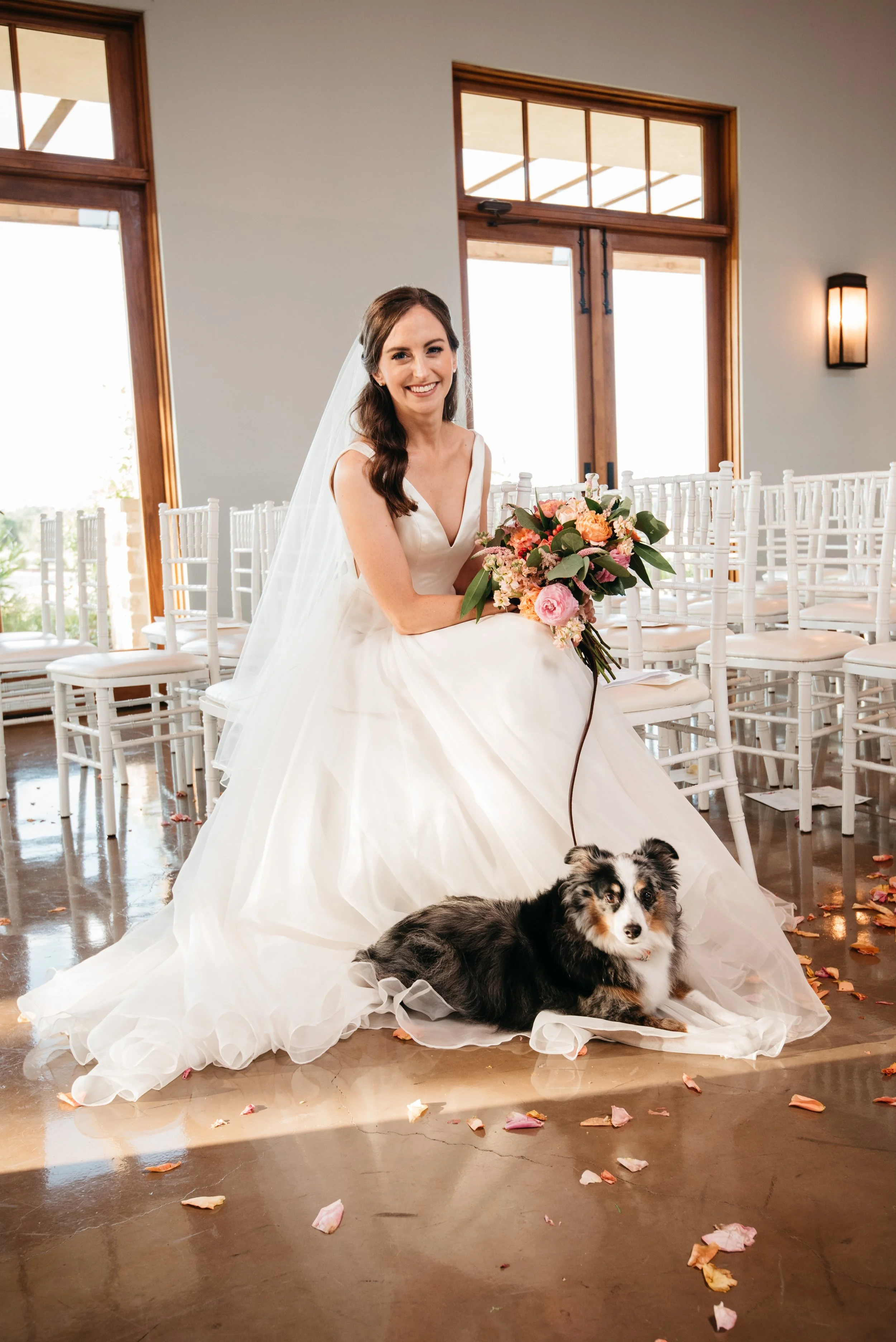 Dog Friendly Austin Weddings: What Couples Need to Know Before Including Their Dog