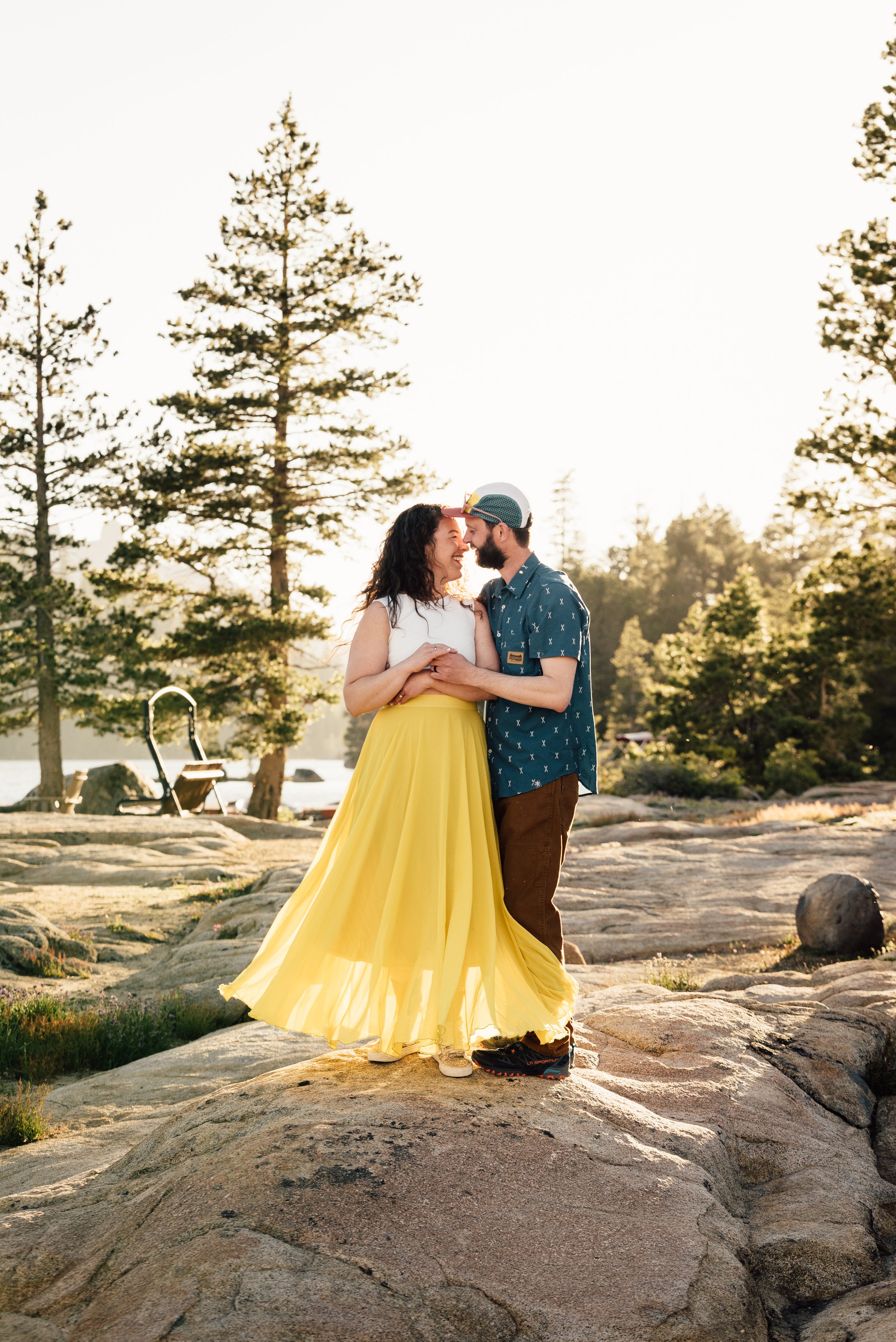  Engagement shoot in Lake Tahoe 