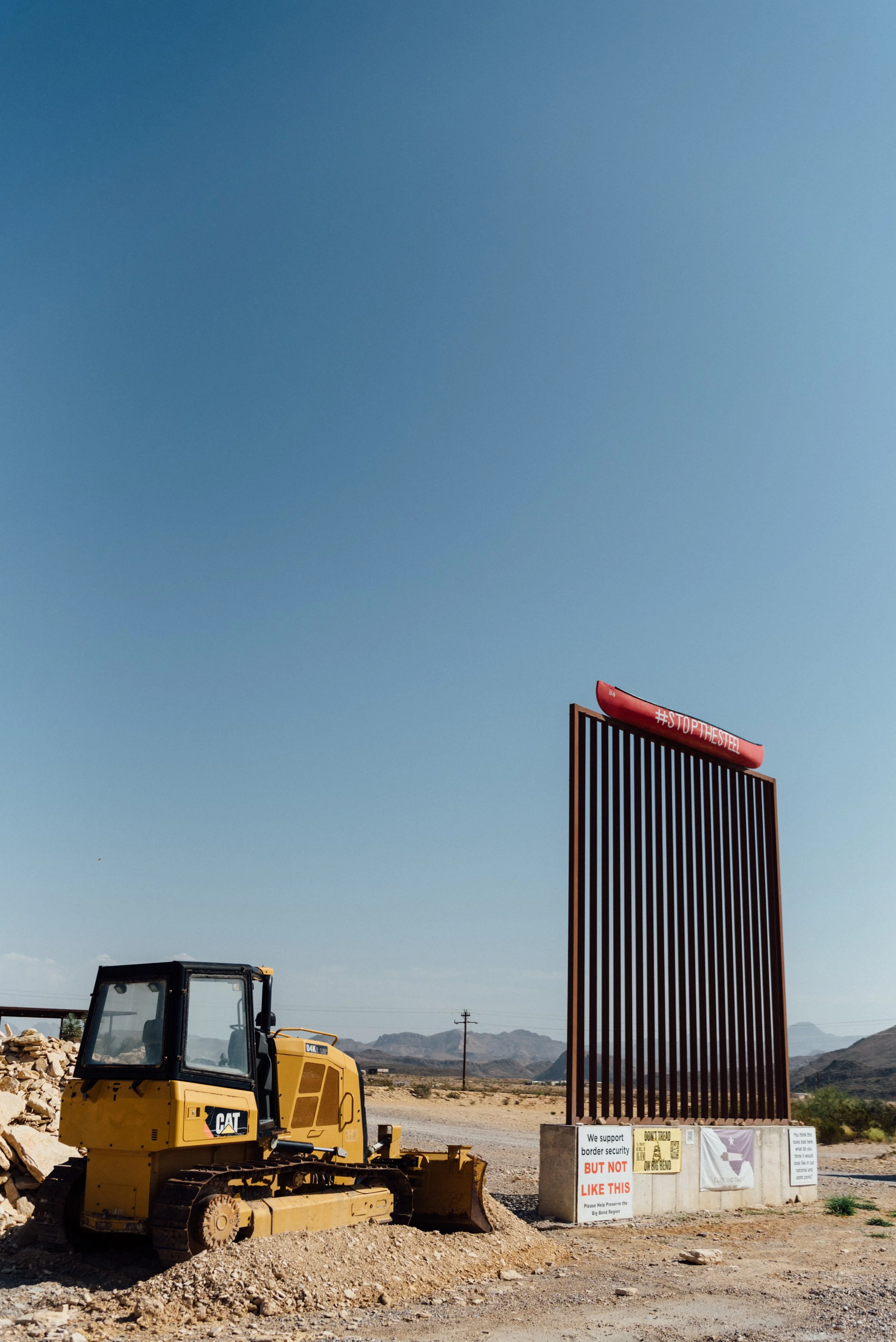  Big Bend wall display 
