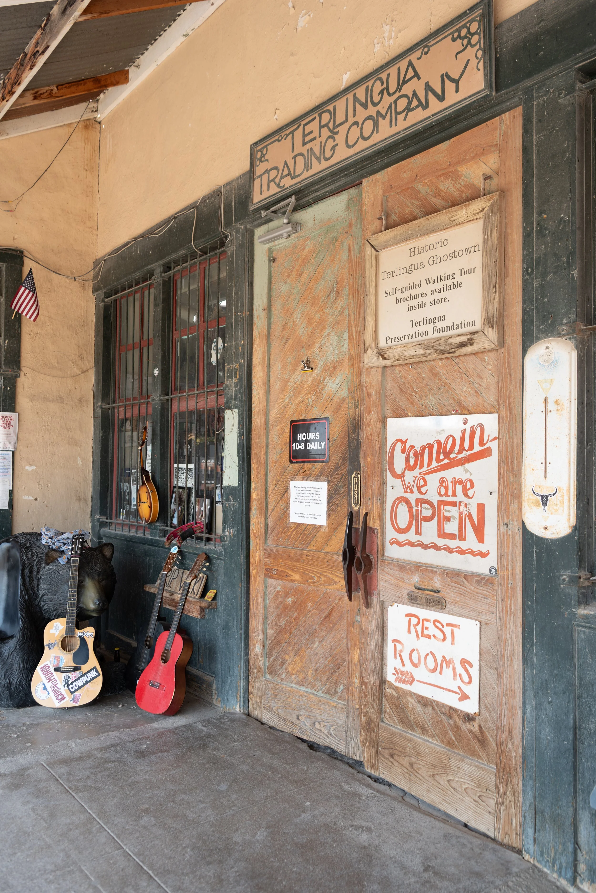  Terlingua Trading Post entrance 