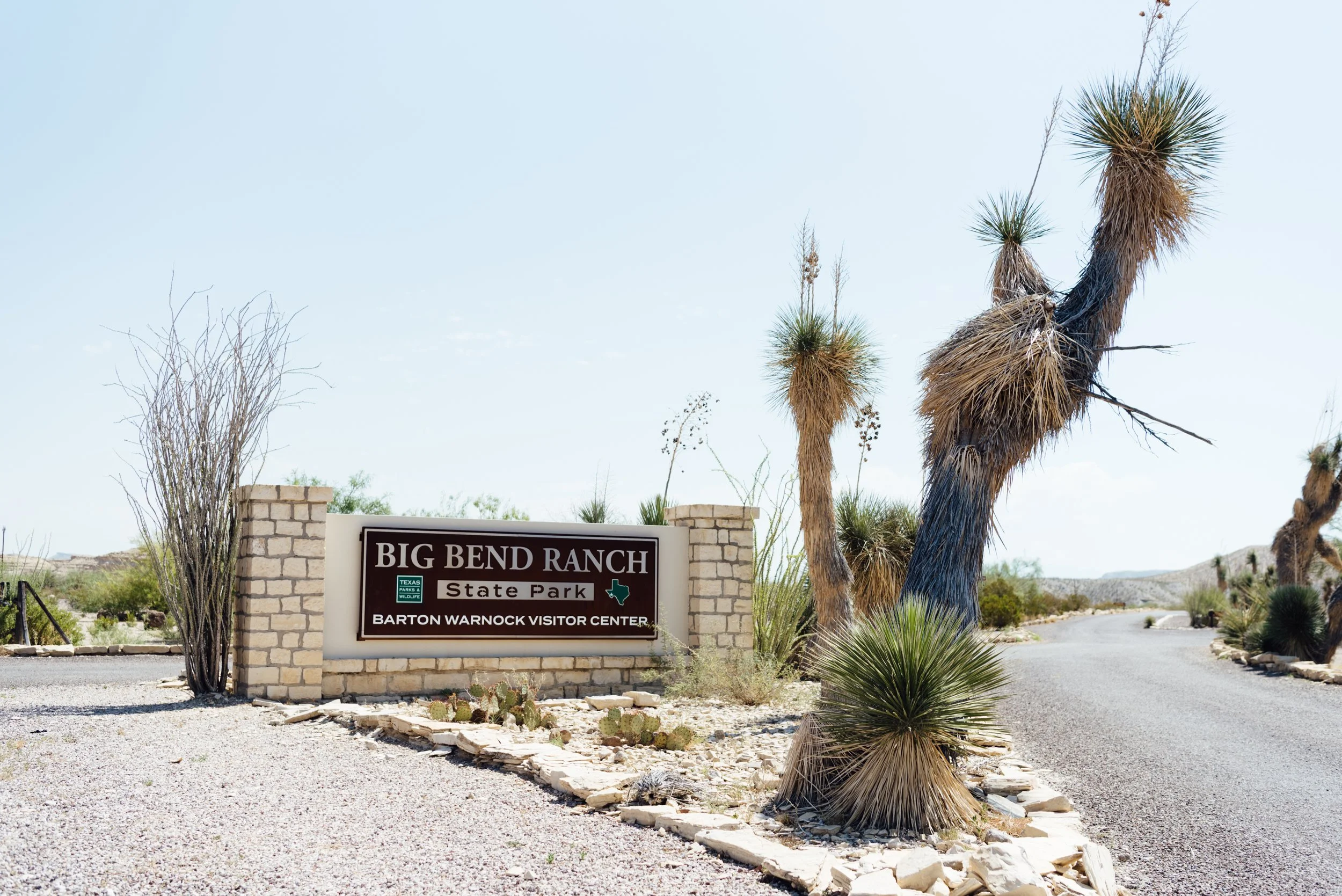 Big Bend Ranch State Park entrance