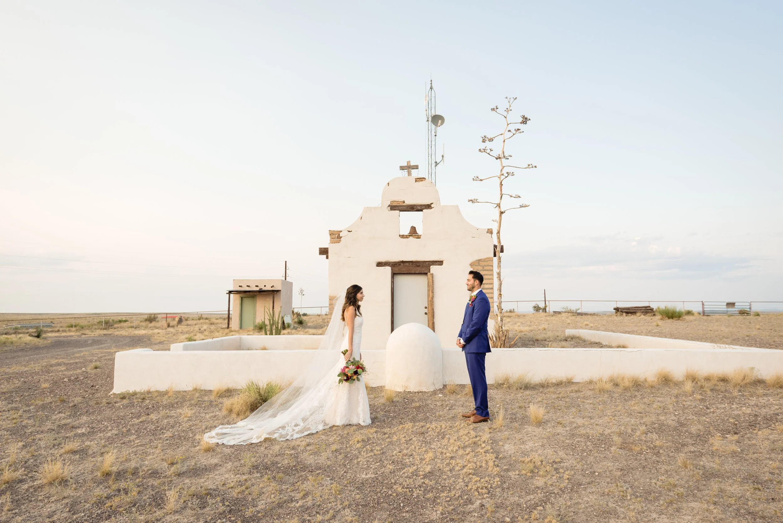 Desert shot with Austin elopement photographer