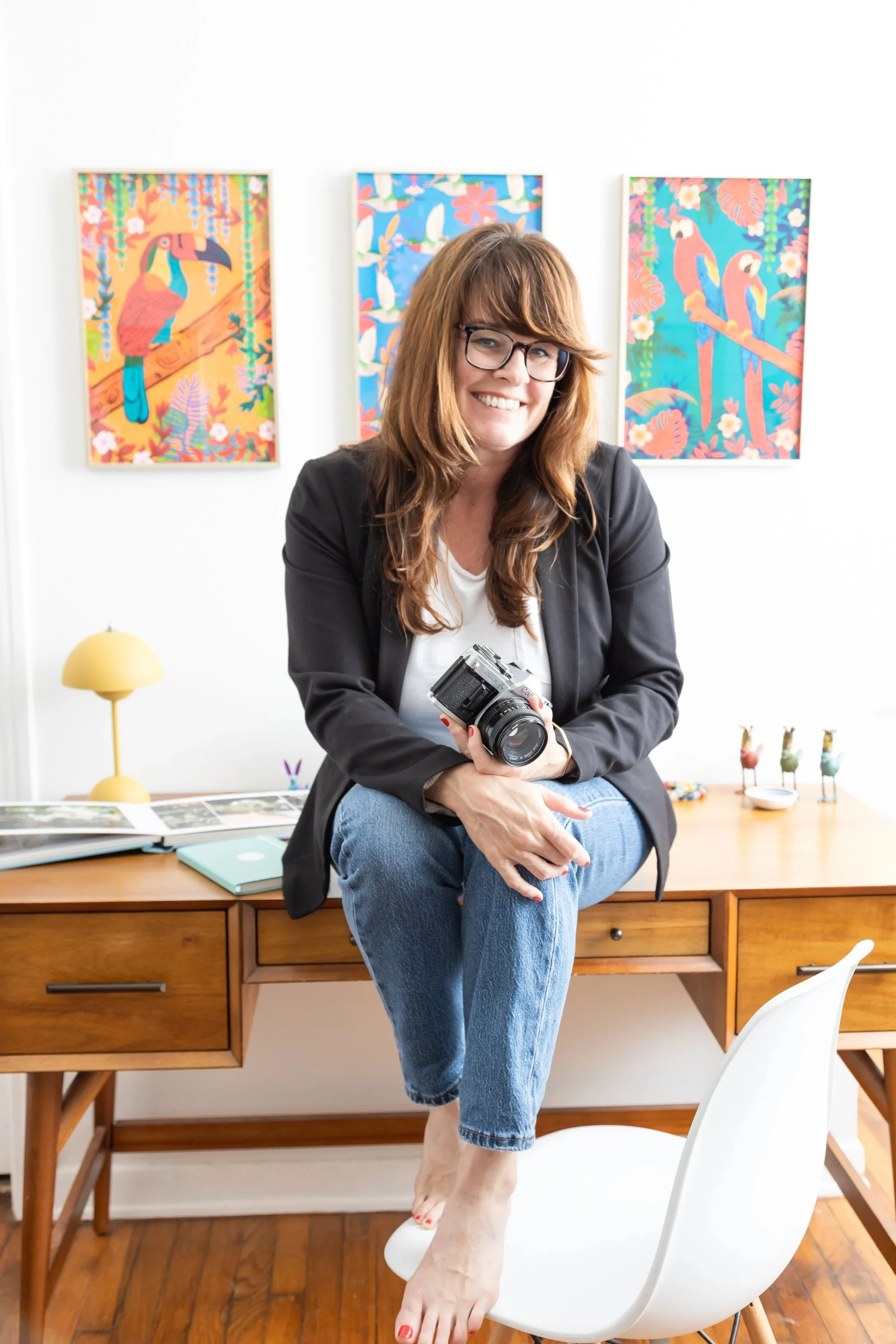 Self portrait of a photographer in Austin