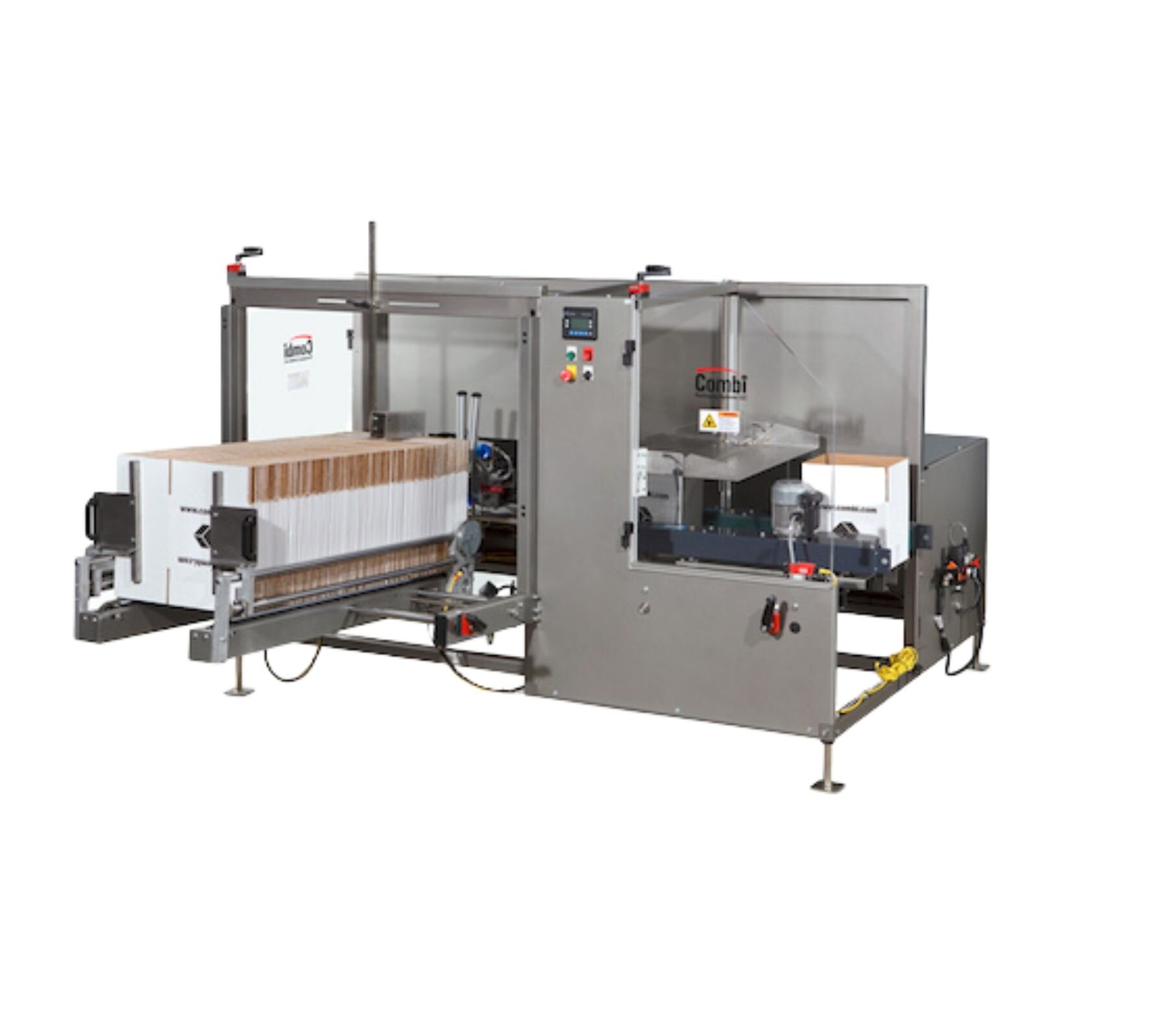 Case Erectors - By efficiently and consistently erecting boxes, automatic packing equipment can provide increased production and labor savings. A Combi case erecting machine gives you flexibility with easy changeovers and a range of speed capabilities.