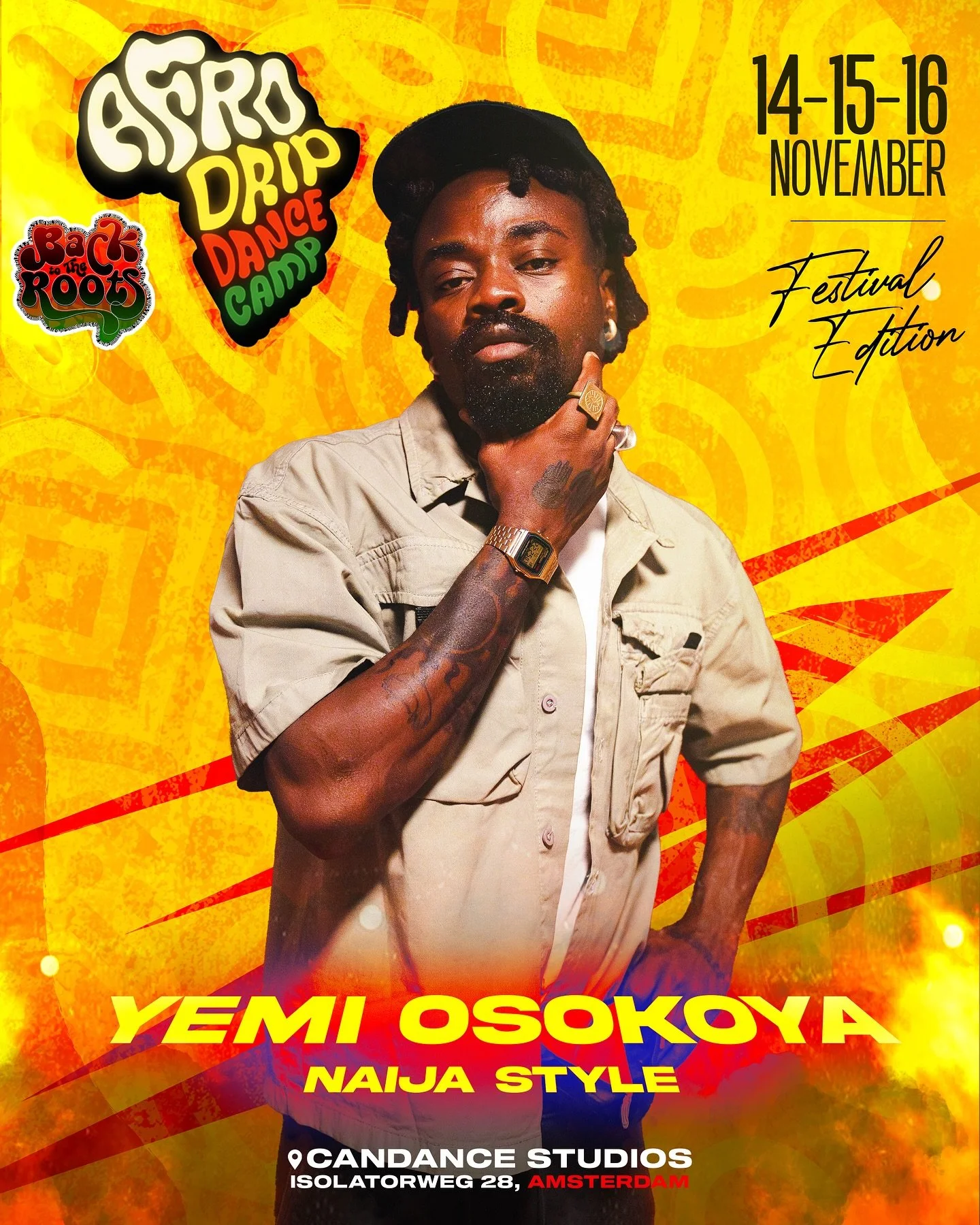 WELCOME @yemiosokoya TO AFRO DRIP DANCE CAMP🔥❤️🥹
Yemi Afolabi Osokoya is a Lagos-based movement artist, choreographer, and filmmaker rooted in Nigerian street styles like Konto and Shaku. As a founding member of Westsyde Lifestyle, he&rsquo;s been 