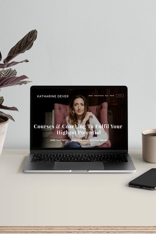 professional brand and website design giving professional women a website they feel confident with