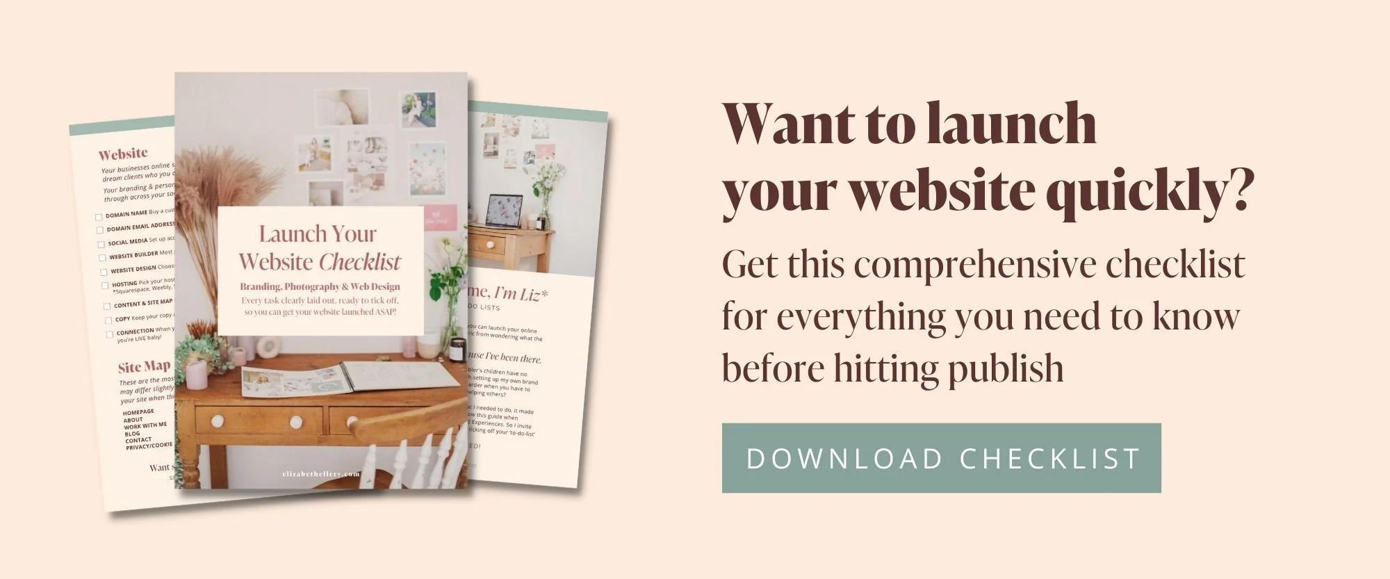 Launch your website checklist