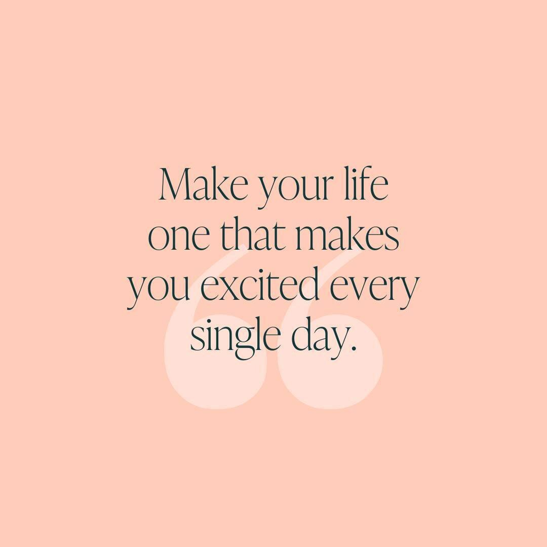 Life is too short to settle for anything less than excitement and passion! 🔥💫 Let&rsquo;s all make the choice to live a life that lights us up every single day. 💖 Whether it's pursuing your dream career, traveling the world, or simply taking time 