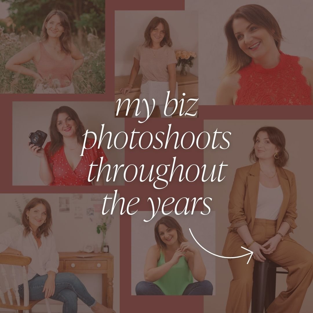I thought it would be fun to show you my personal branding photoshoots through the years. The last ones I shared were of me with a laptop - in every single damn photo.

So I thought I&rsquo;d mix my prop up&hellip;

Now you can see me posing with a C