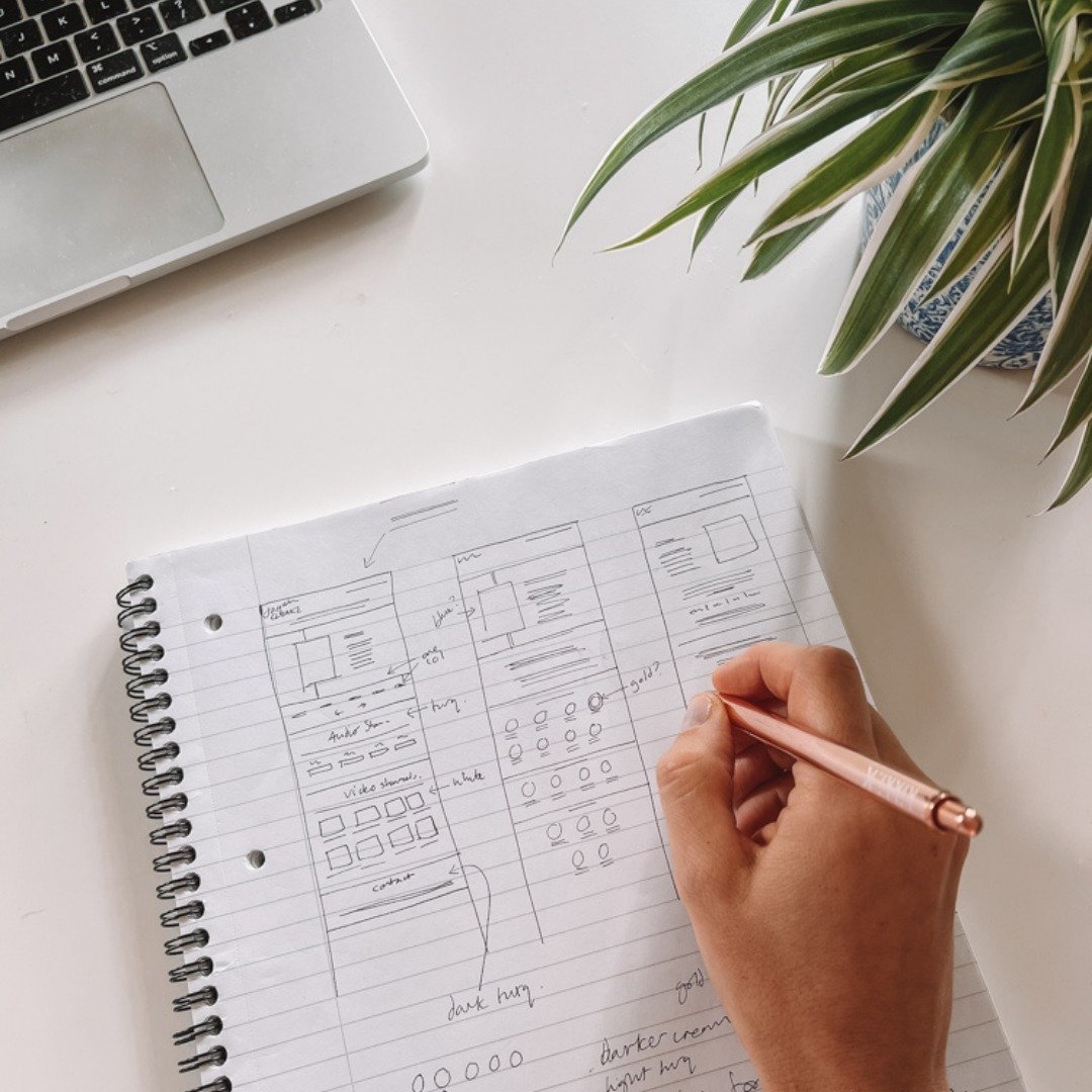 Behind every great website lies a creative mind, a pen and a paper. 🖋️✨ As a web designer, I find the prep work is just as important as the final product. From sketching site maps to going on long walks to brainstorm ideas, every step counts towards