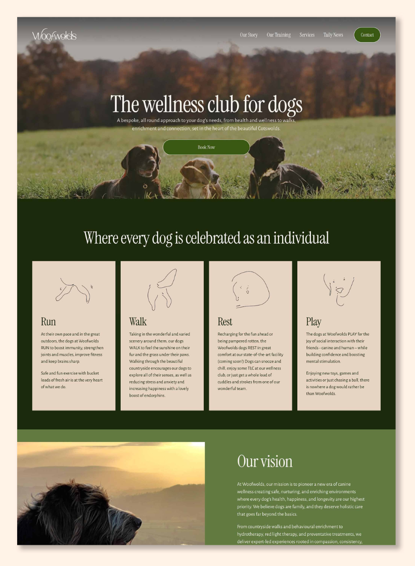 Woofwolds, Dog Wellness Business