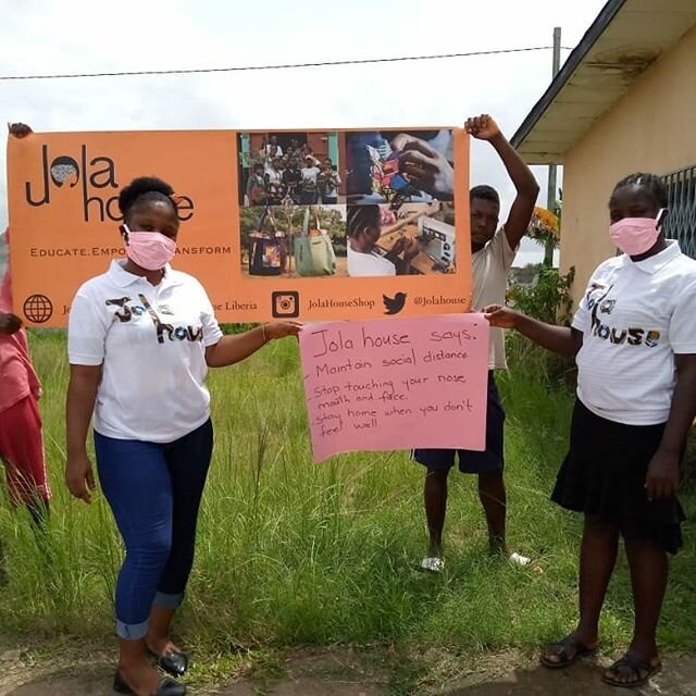During this covid-19 epidemic we have been working to create masks and spread awareness throughout various Liberian communities. Information is very important, especially in developing countries. We will continue doing everything we can to provide be
