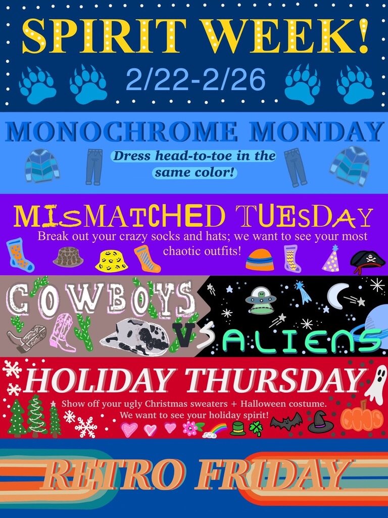 Spirit week comes to SJHS