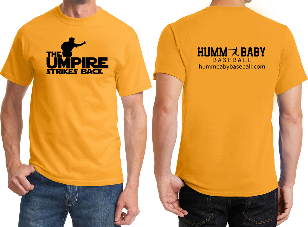 The Umpire Strikes Back Star Wars Parody T-Shirt — Humm Baby Baseball