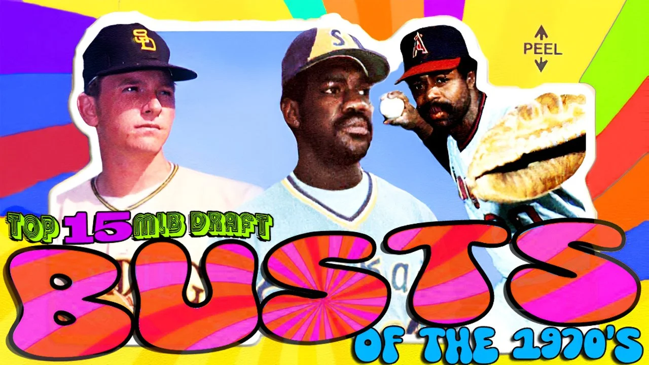 Top 15 MLB Draft BUSTS Of the 1970's