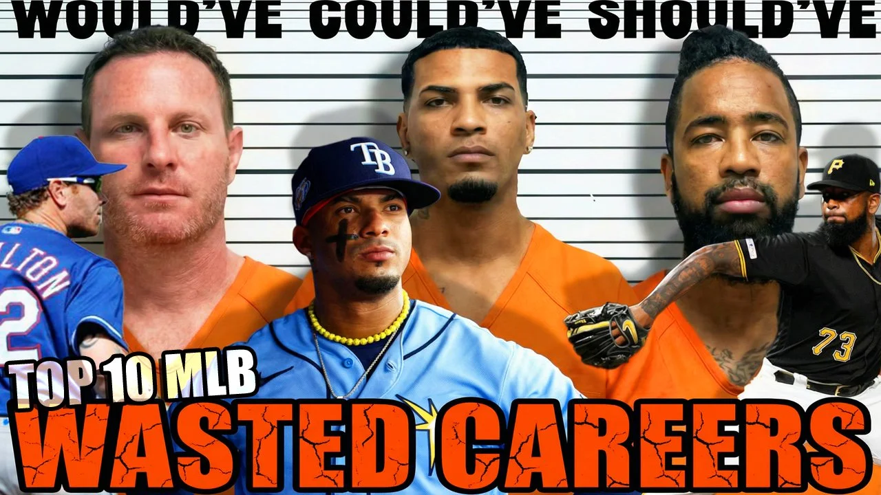 Top 10 MLB WASTED "What If" CAREERS... Drugs, Alcohol, and CRIMES Destroy HALL OF FAME CAREERS!!