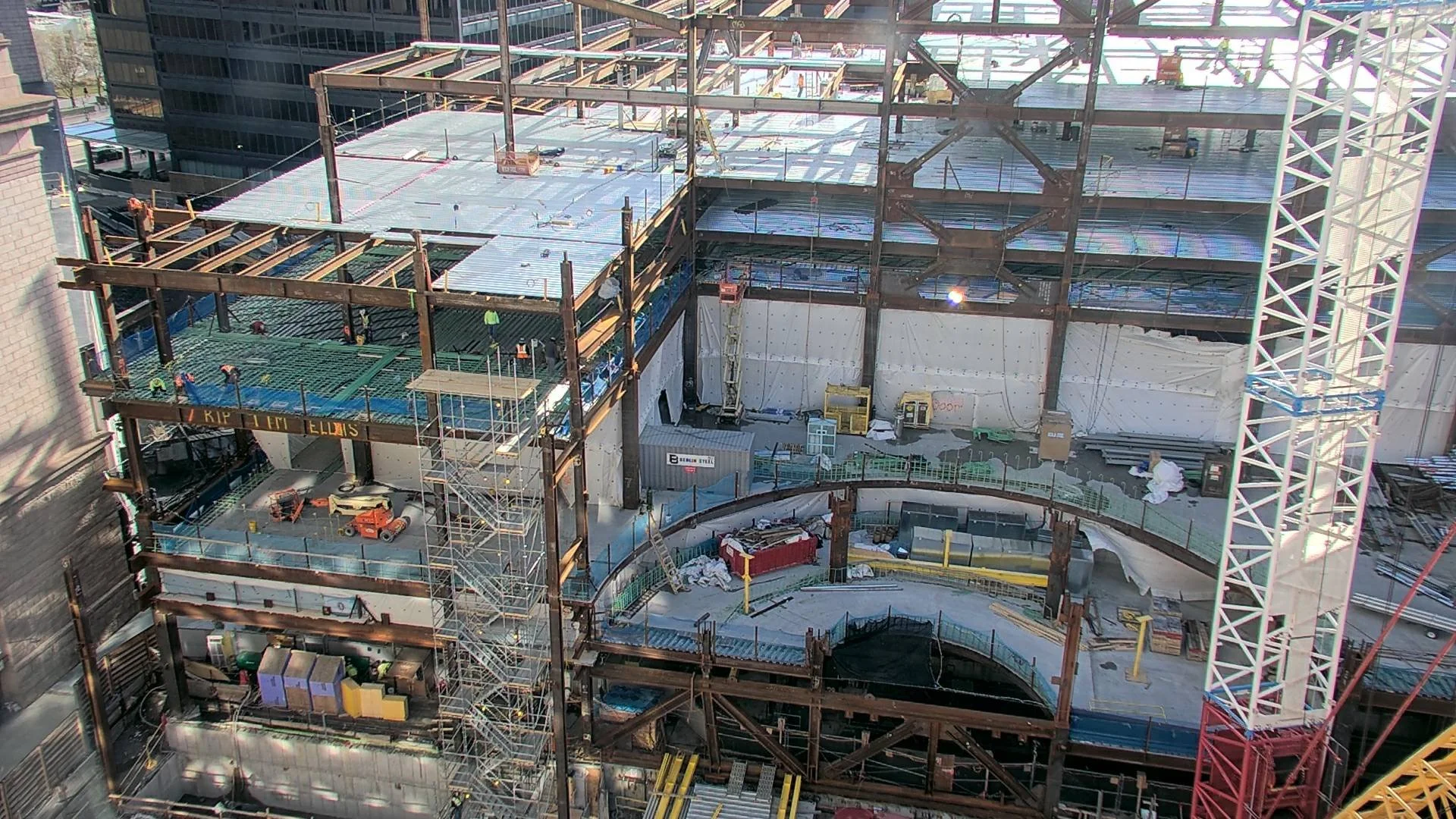 Construction Update March 31, 2023 — South Station Air Rights