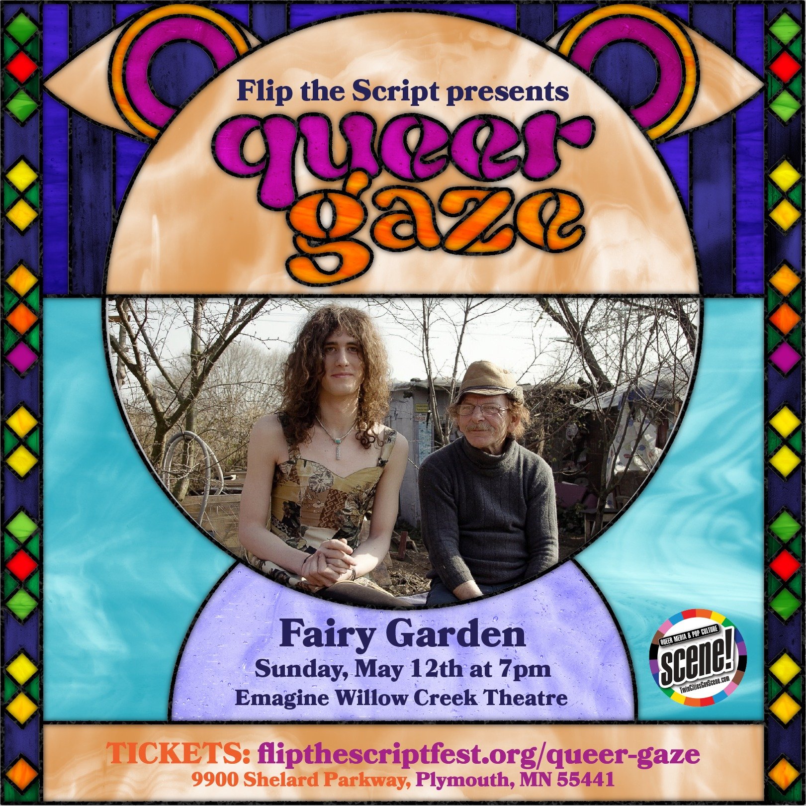 Queer Gaze presents FAIRY GARDEN, playing Sunday May 12th at 7pm at @emaginemn Willow Creek Theater. Bio link for tix!

On the outskirts of Budapest, in the heart of the woods, hides a ramshackle little hut. Inside, two social outcasts have formed th