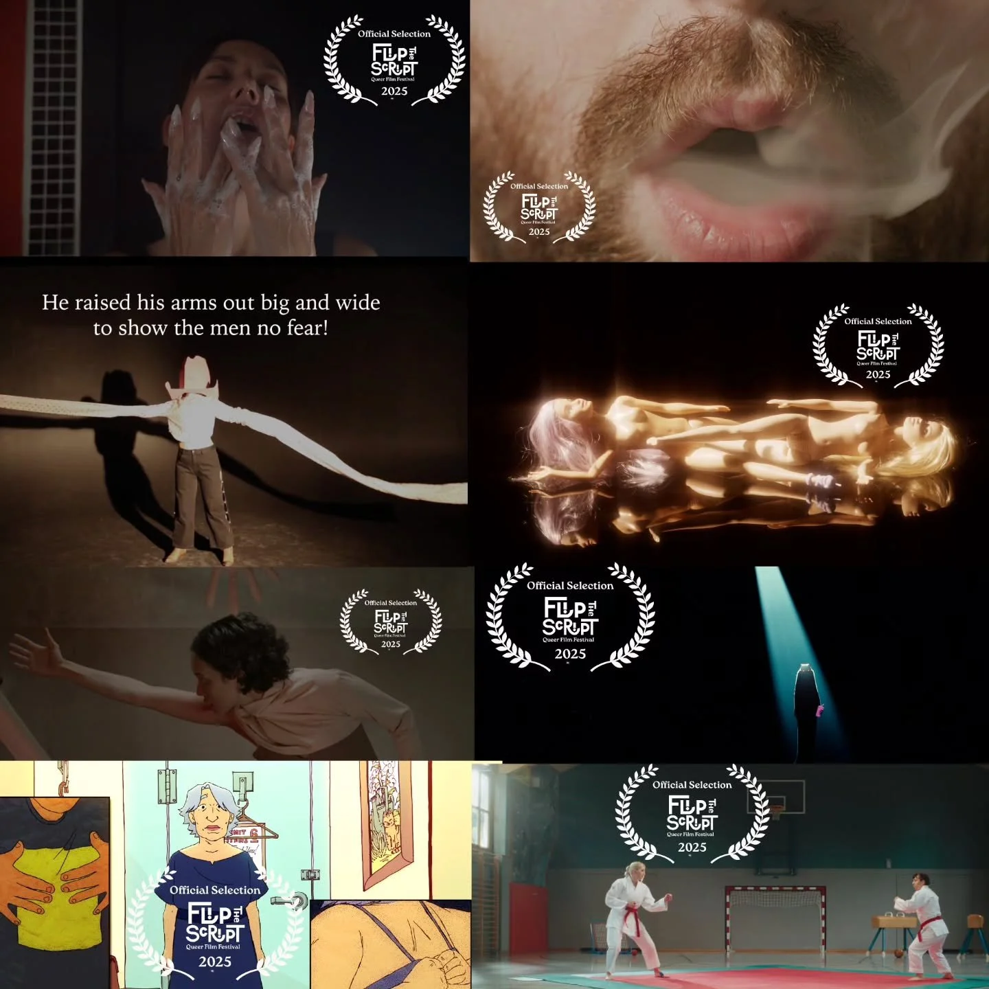 OUTSIDE THE BOX SHORTS
&ldquo;97&rdquo;, 2025 | 10min 38sec | English
Avant Garde, Performance, Experimental | Ukraine, Germany @marichka.lukianchuk
&ldquo;97&rdquo; is a performative art film based on a same-titled poem, combining monologue and phys