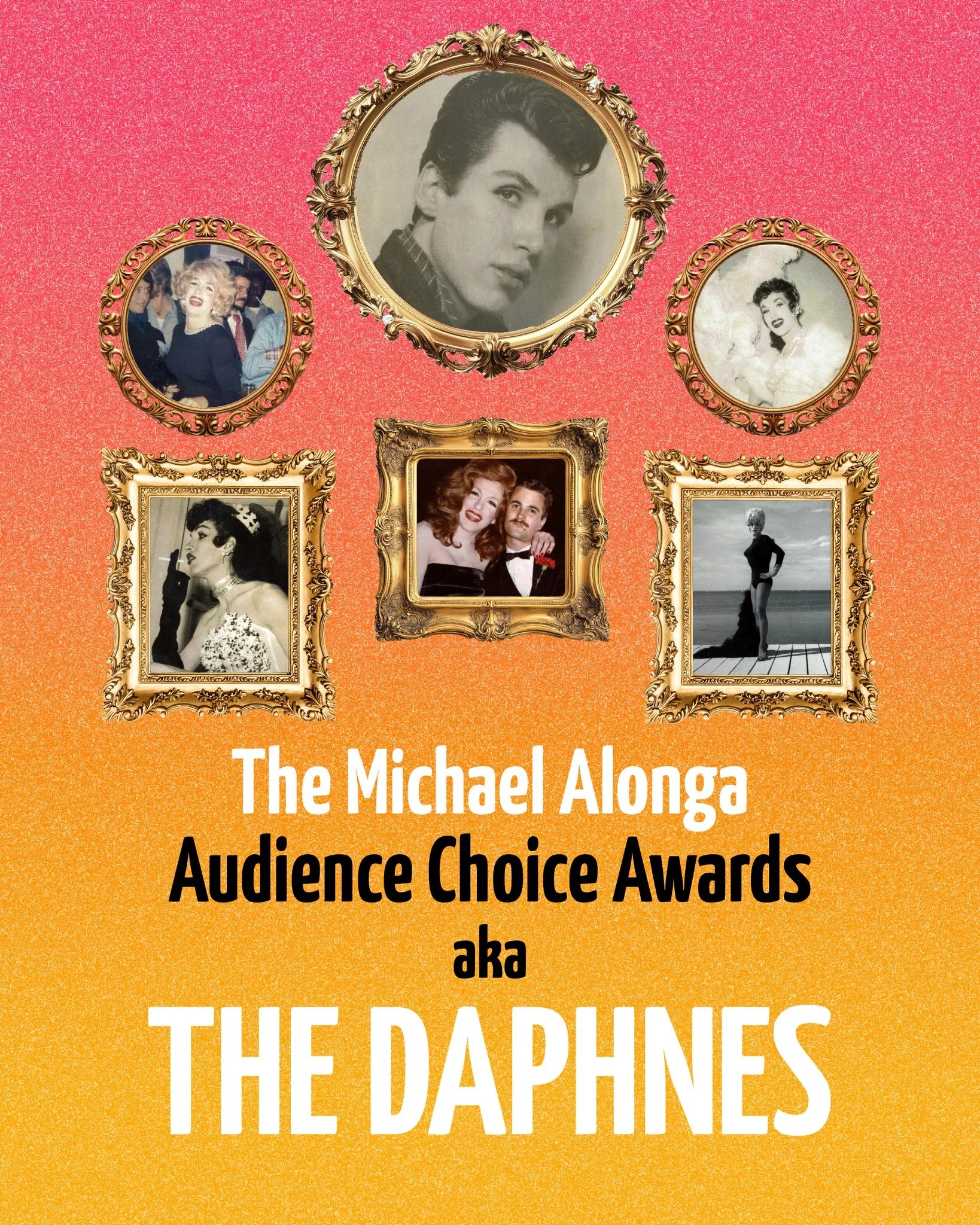 4 Features and 32 Shorts are eligible for our Michael Alonga Audience Choice Awards, aka The Daphnes! We are so excited to see which films you select this year and to continue getting cash into the hands of Queer filmmakers! 💌

Named in honor of Mic