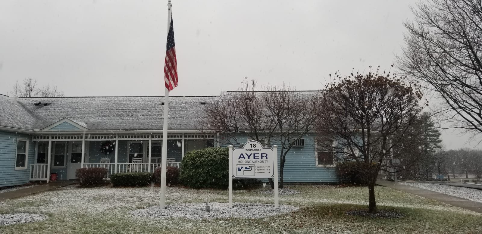 The Ayer Housing Authority public housing, providing affordable housing for low-income seniors and people with disabilities