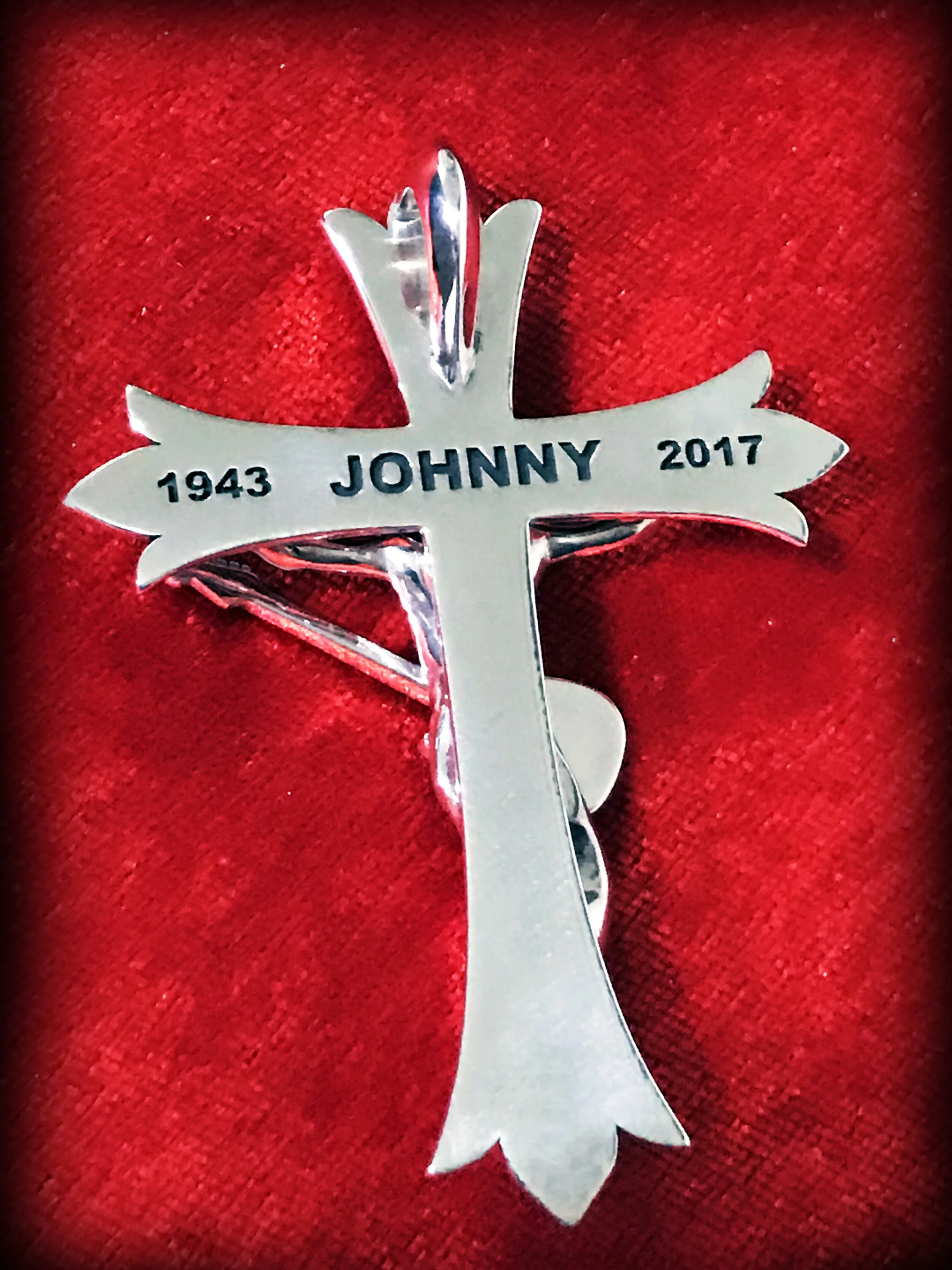 Pendentif Croix Guitare Jojo — JoeWeller
