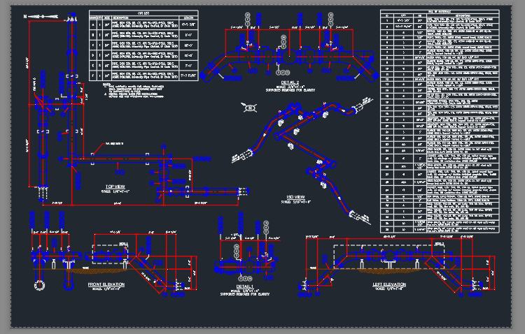 Riser-Elevation Details