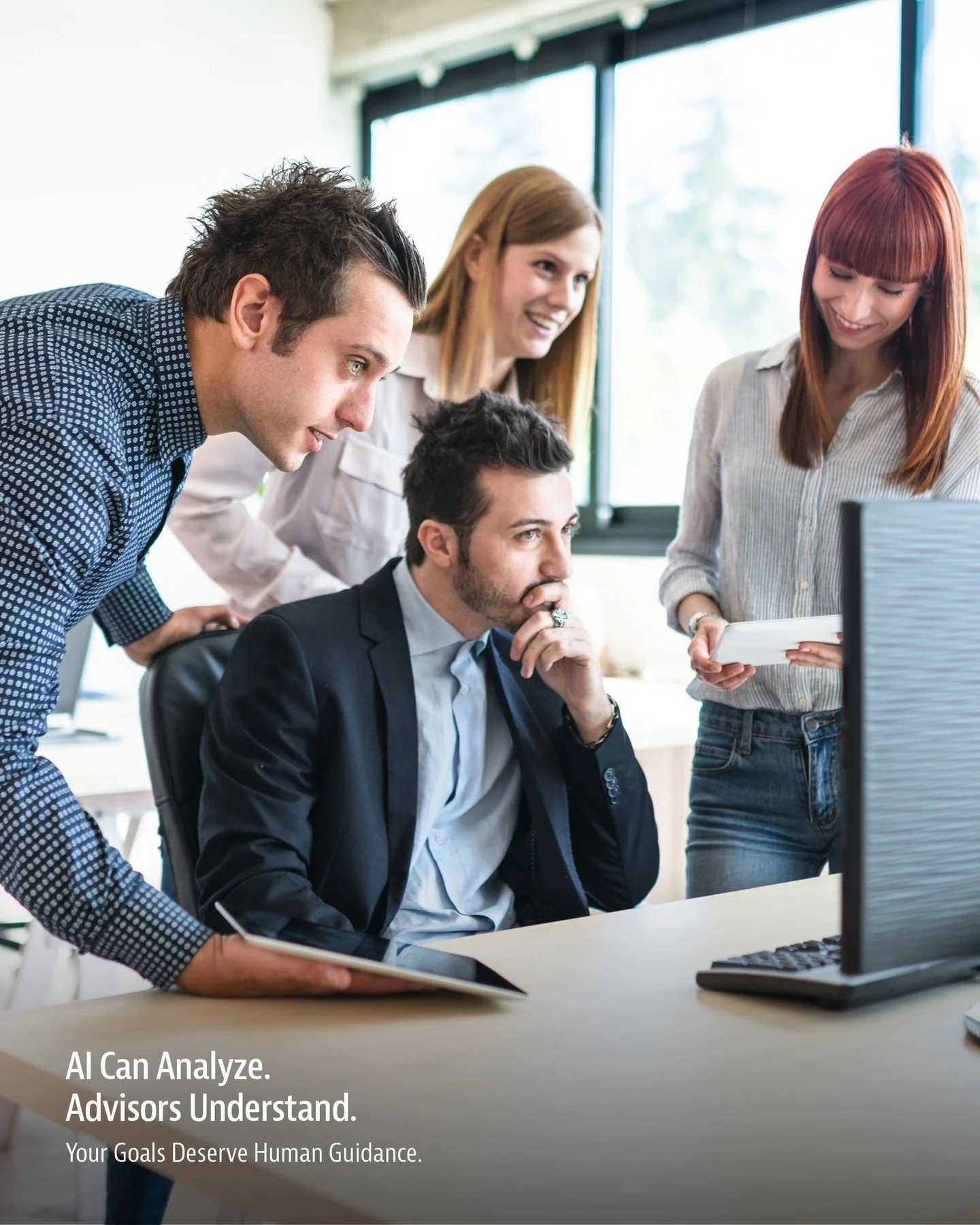 AI can calculate.
A financial advisor can understand.

Artificial intelligence is transforming how we access information &mdash; from instant projections to automated recommendations. But when it comes to financial planning, numbers are only part of 