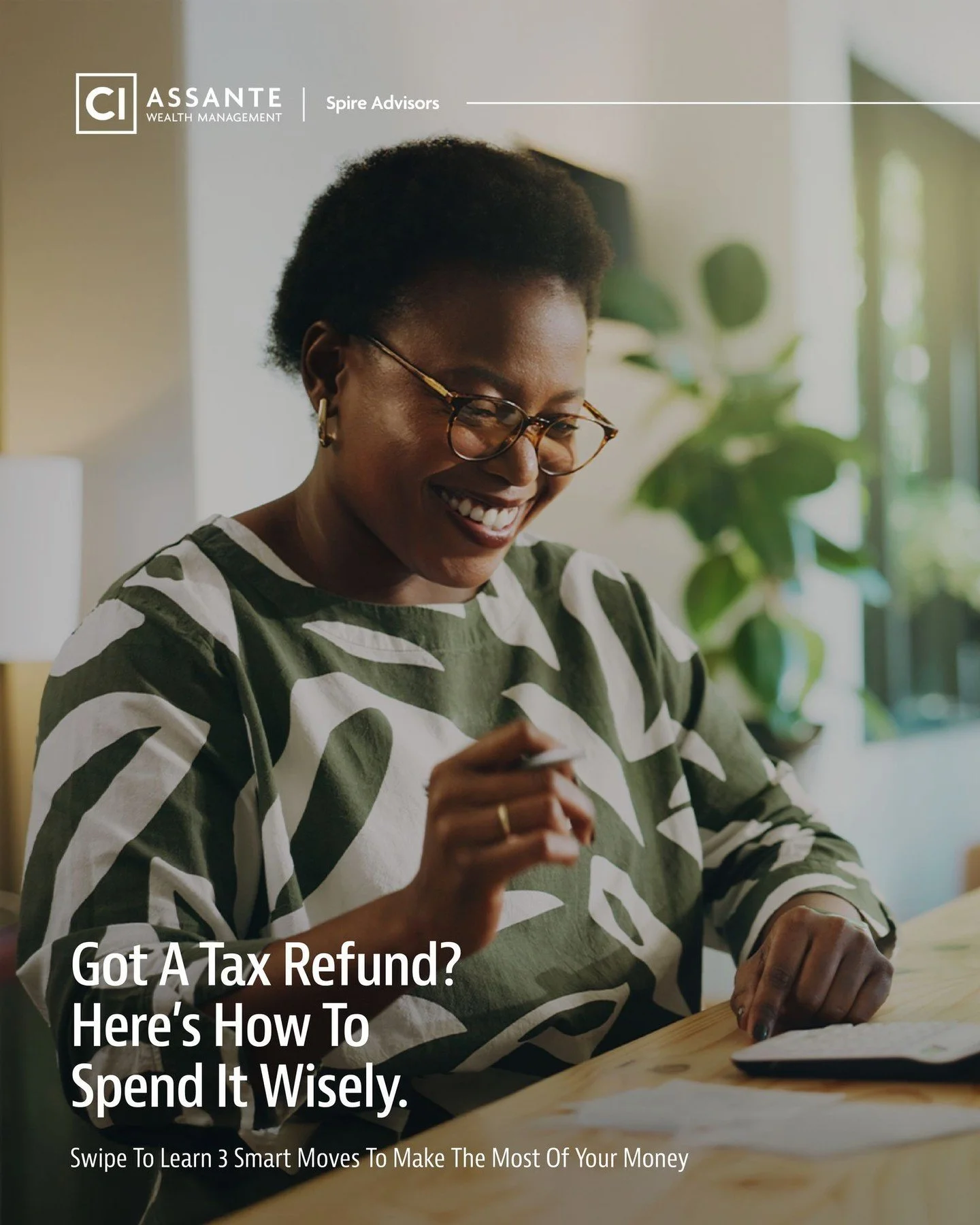 A tax refund is a chance to get ahead &mdash; swipe to see three smart ways to put yours to work, from paying down debt to building savings with a TFSA or RRSP.

Not sure which move makes the most sense for your situation? We can help. Reach out to a