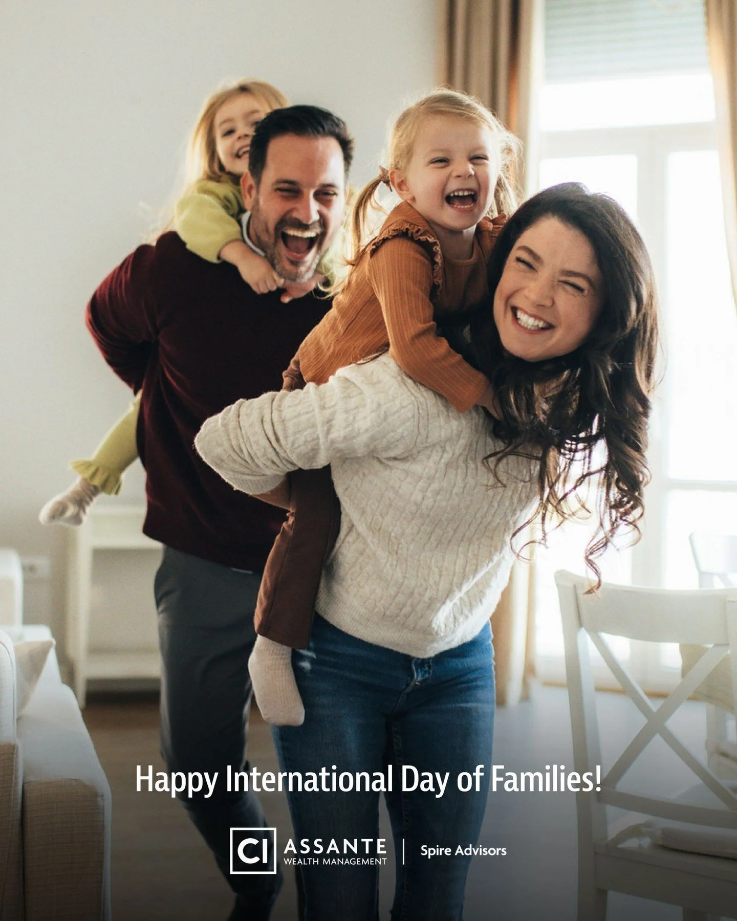 Today is International Day of Families. This year's theme is families, inequalities, and child wellbeing. And one of the most meaningful things a family can do, across any generation, is talk openly about money.

Not the awkward "what's in the w