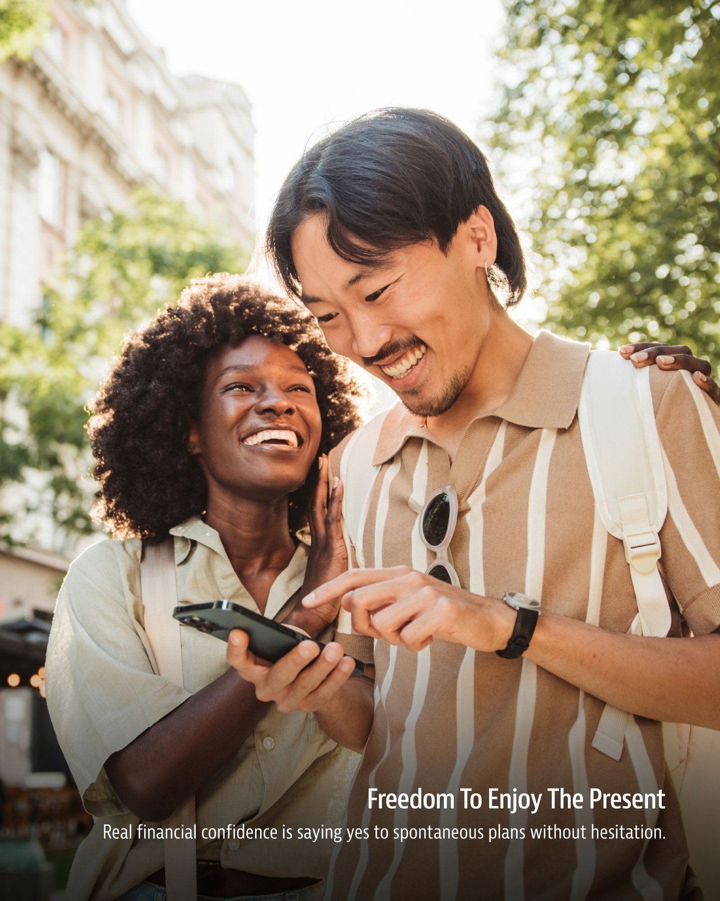 It's not about having the most money. It's about knowing your plan is solid enough that you can live in the moment &mdash; without the anxiety of wondering if you should.

That's what we help people build. Connect with a Spire Advisor to get there.

