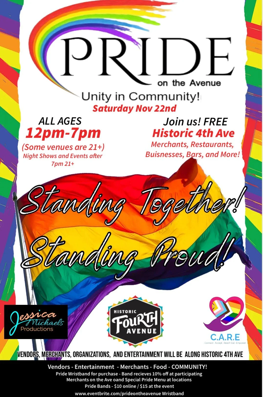 PRIDE on the AVENUE — Free LGBTQIA+ &amp; Tucson Community Celebration for All