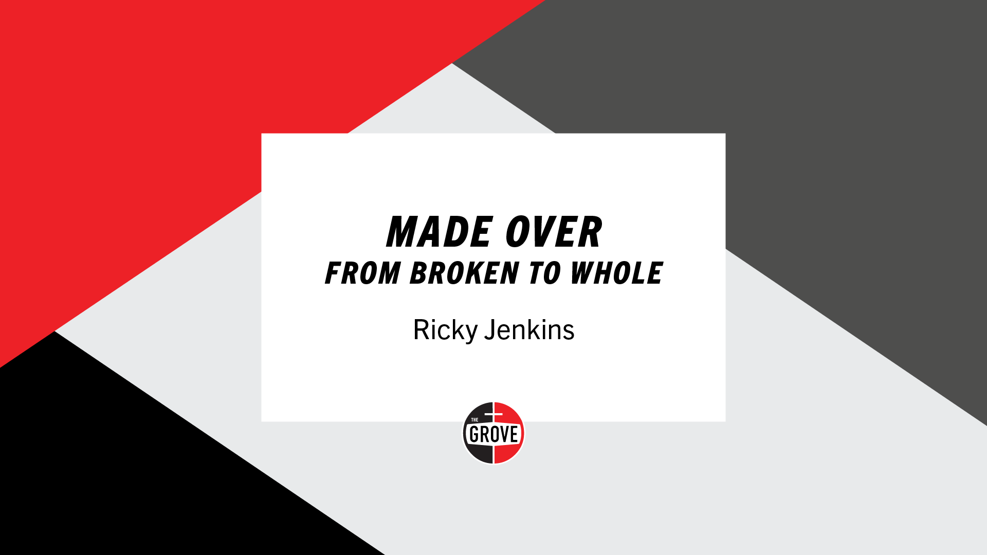 Guest Speaker // Ricky Jenkins