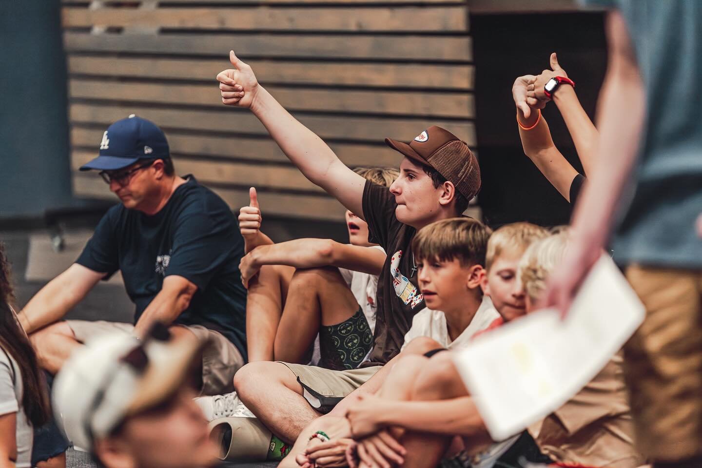 THUMBS UP 👍 because Refuge is tonight! 🥳

See you at 6:15!