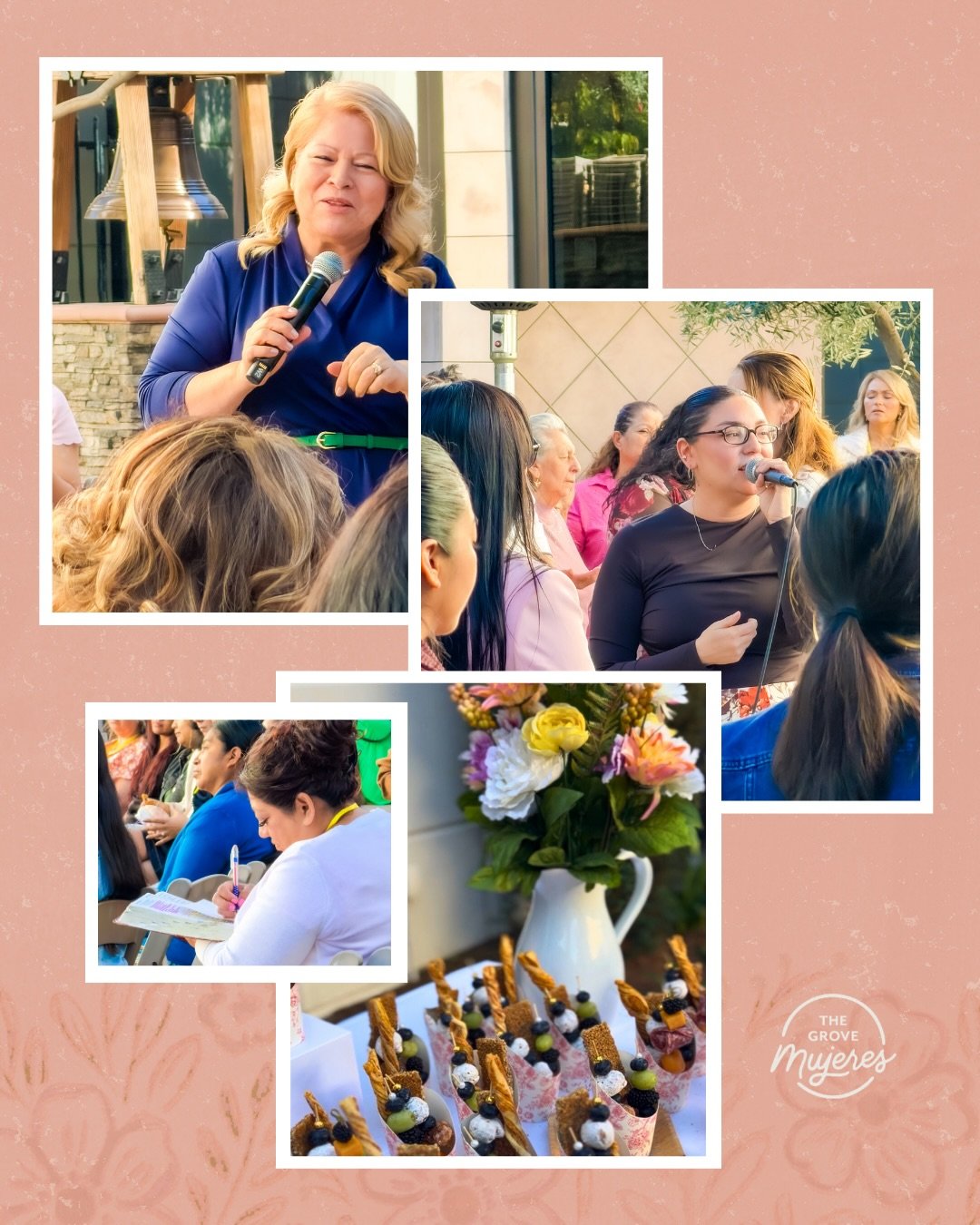 Qu&eacute; hermoso tiempo vivimos juntas. ✨
Entre conversaciones, risas y comunidad, tambi&eacute;n recordamos algo importante: Dios nos espera en lo secreto.

&ldquo;Pero t&uacute;, cuando ores, entra en tu cuarto, cierra la puerta y ora a tu Padre 