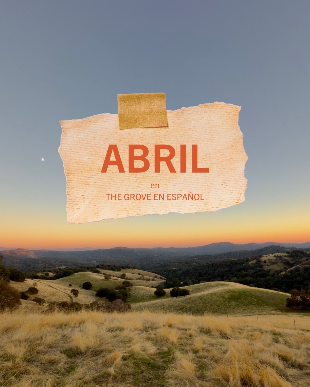 Abril ya est&aacute; aqu&iacute; 🙌
Nos preparamos con expectativa para vivir juntos un tiempo especial en Semana Santa y celebrar la victoria de Cristo en Domingo de Resurrecci&oacute;n ✝️✨

A&uacute;n hay espacios disponibles para nuestra experienc