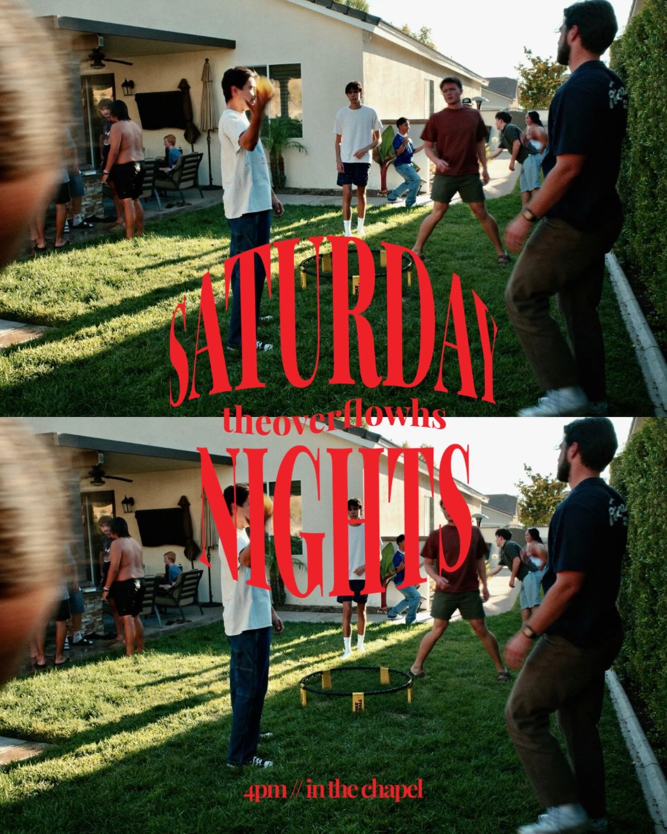 service @ 4pm tonight !!