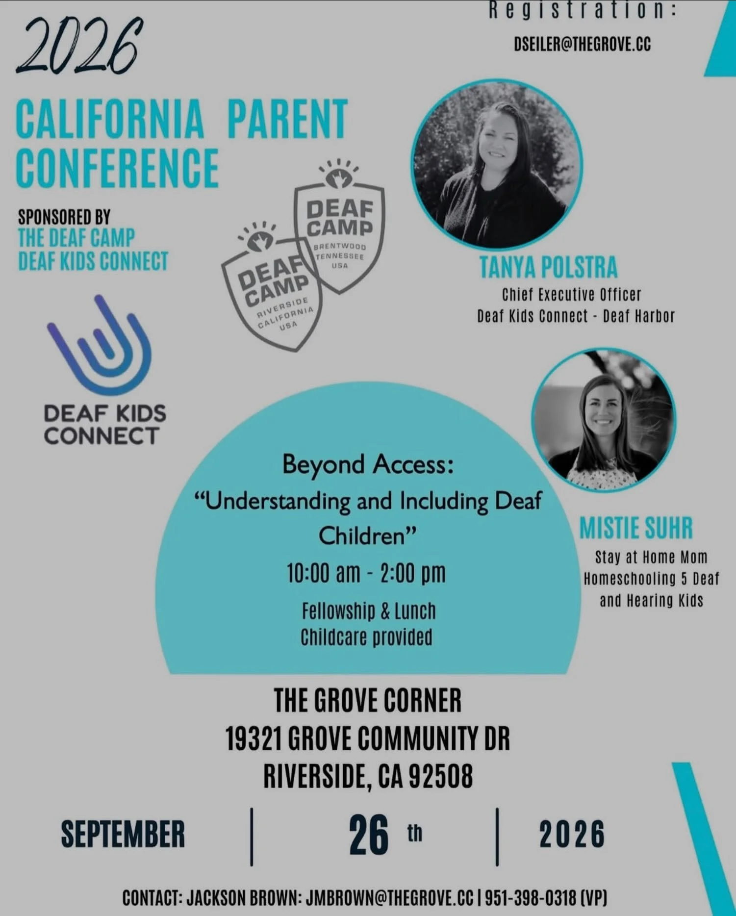 California Parents Conference is happening again this year! If you&rsquo;re a parent of a Deaf and/or Hard of Hearing child, please register and come learn from two outstanding presenters. This workshop will empower and equip you with more knowledge 