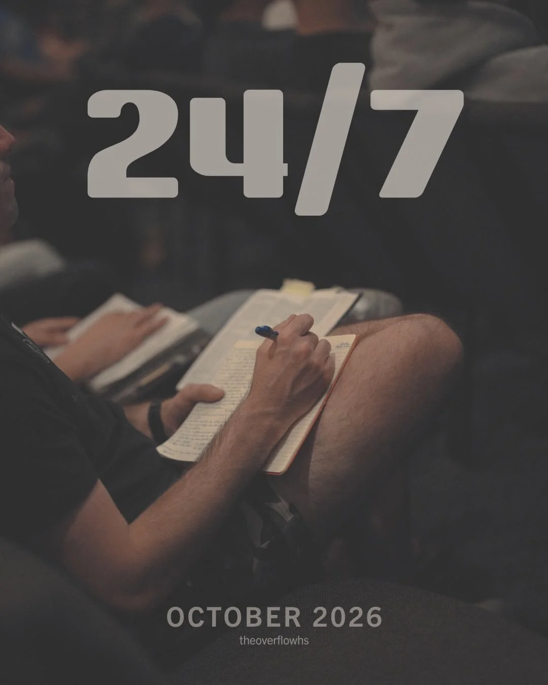 we wanna be people who spend time w God everyday, 24/7!!

OCTOBER 24/7 BOOKLETS DROPPED!!