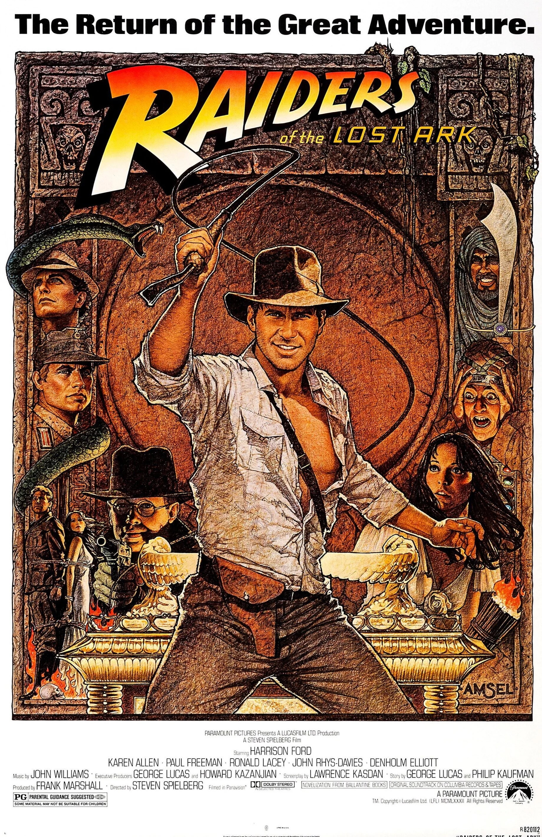 Raiders of the Lost Ark (1981) - October 9 @ 7:30pm - DRIVE-IN