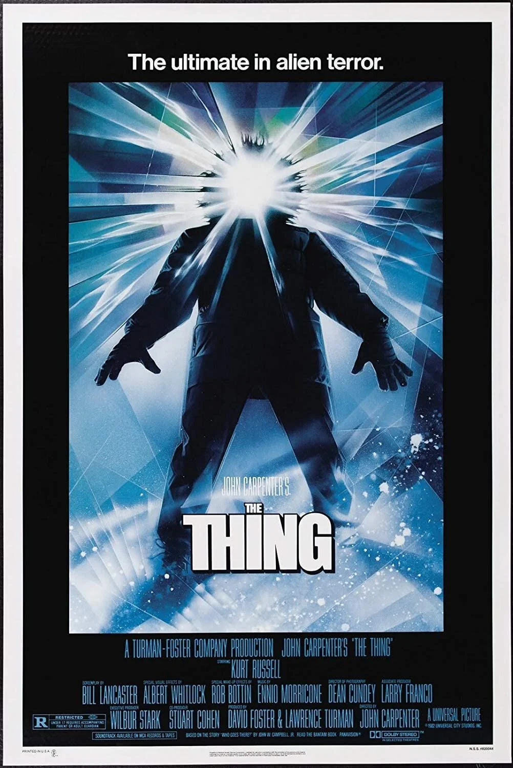 The Thing (1982) - Friday, October 16 @ 7:00pm - DRIVE-IN  