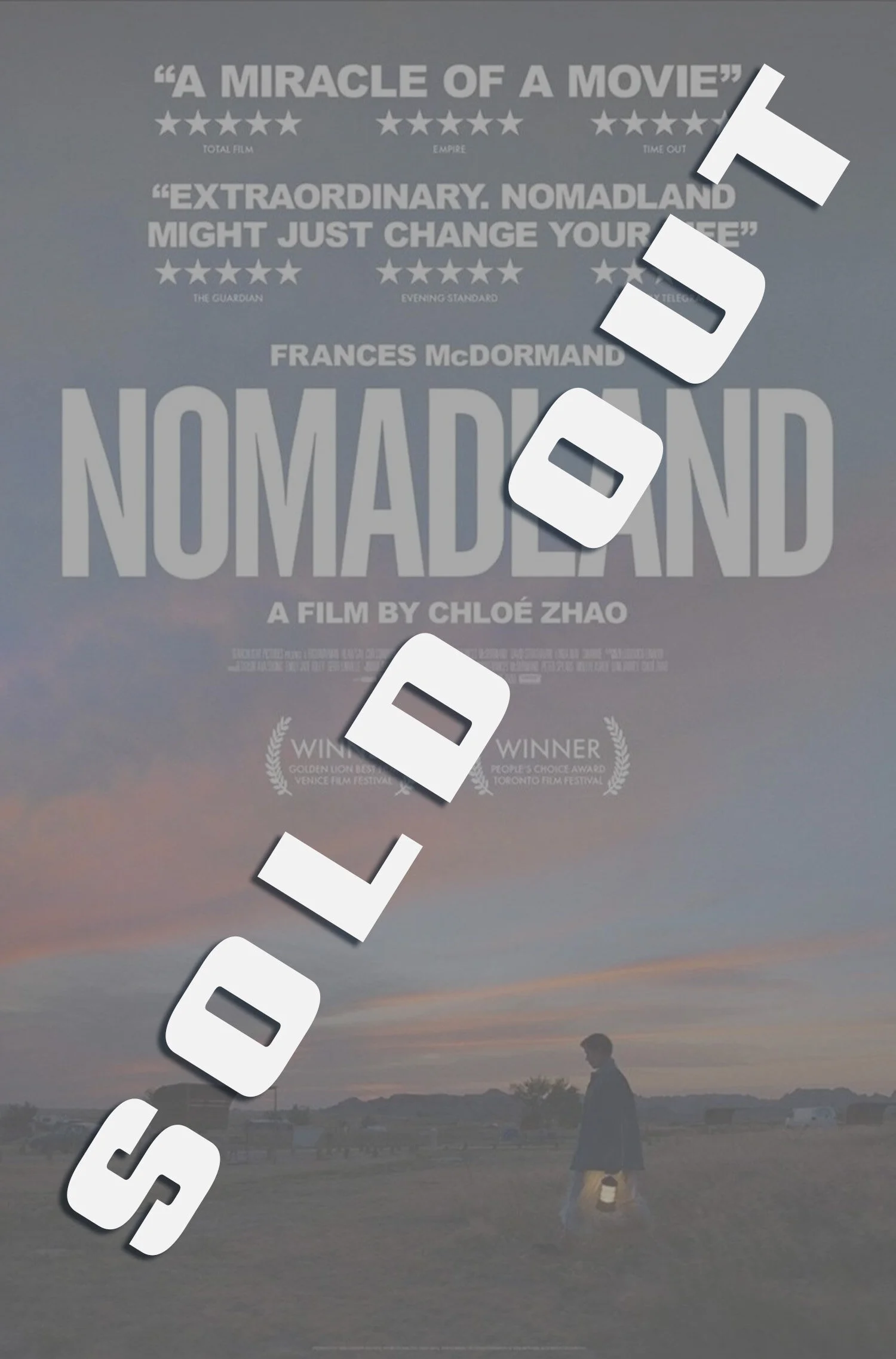 Nomadland (2020) - Saturday, Feb. 20th @ 6:00pm - DRIVE-IN