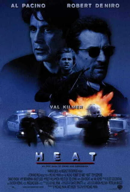 Heat (1995) - Saturday, April 3 @ 7:30pm - DRIVE-IN