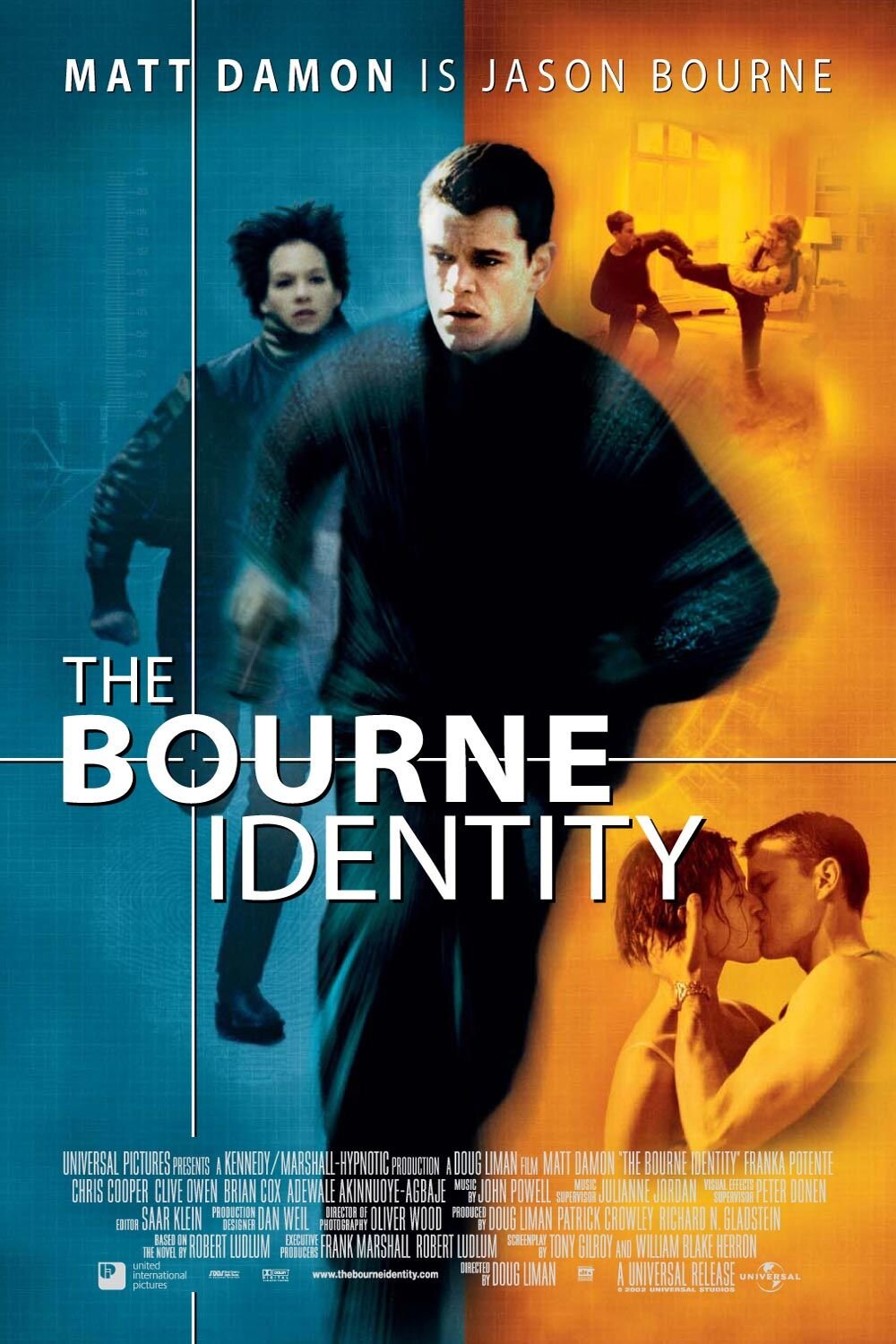The Bourne Identity (2002) - Friday, May 14 @ 8:15 PM - DRIVE-IN