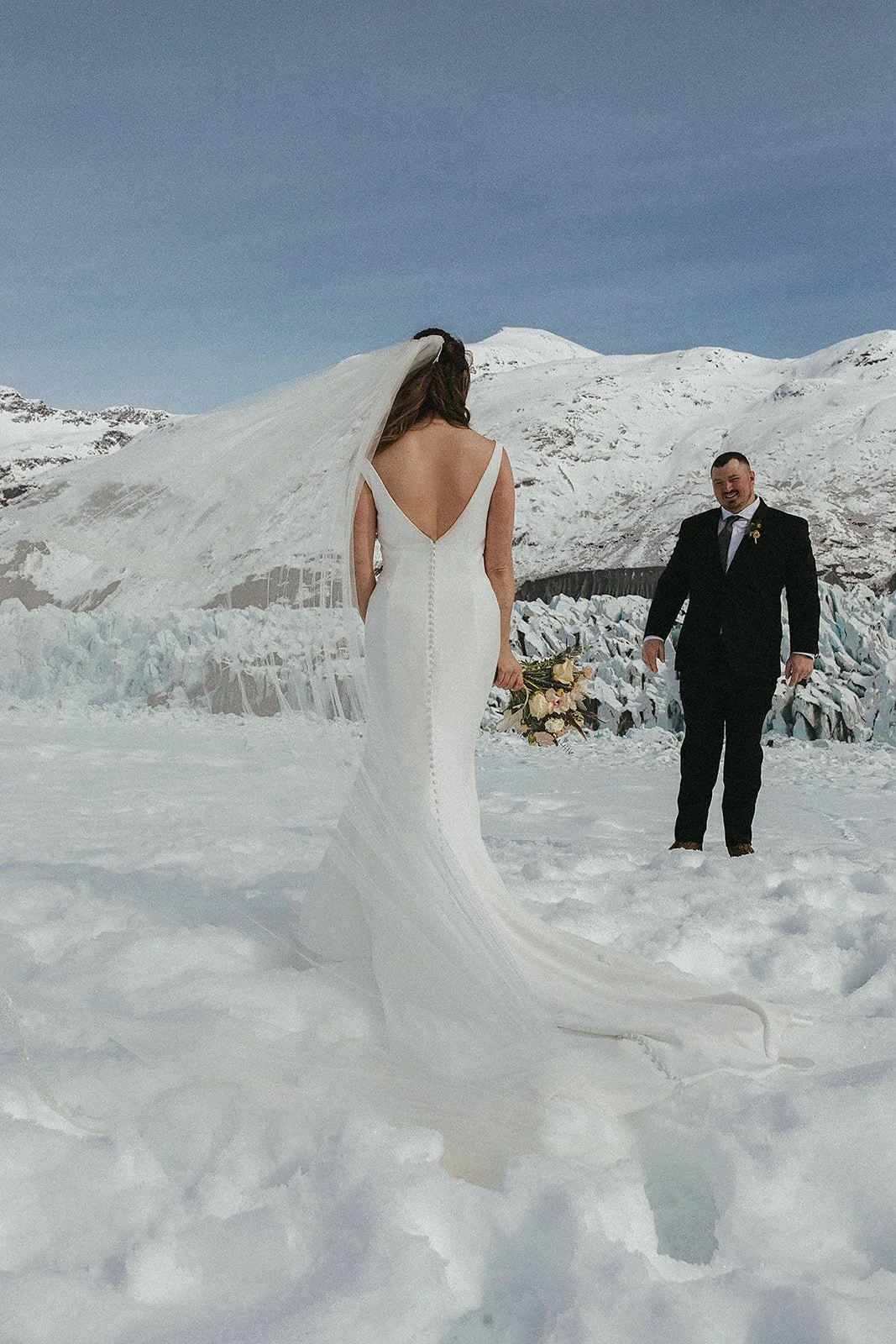winter elopement