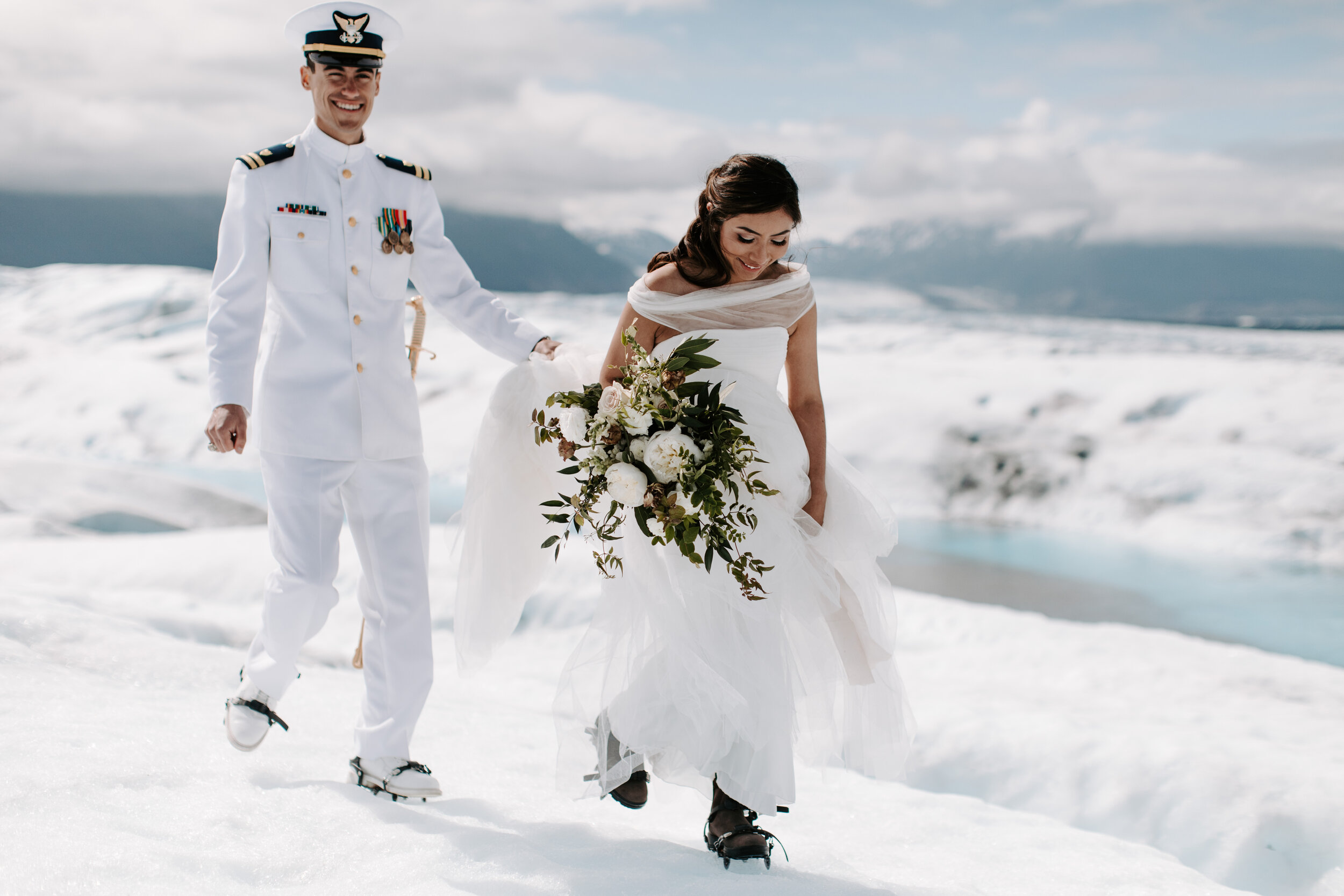 Alaska Helicopter Wedding 