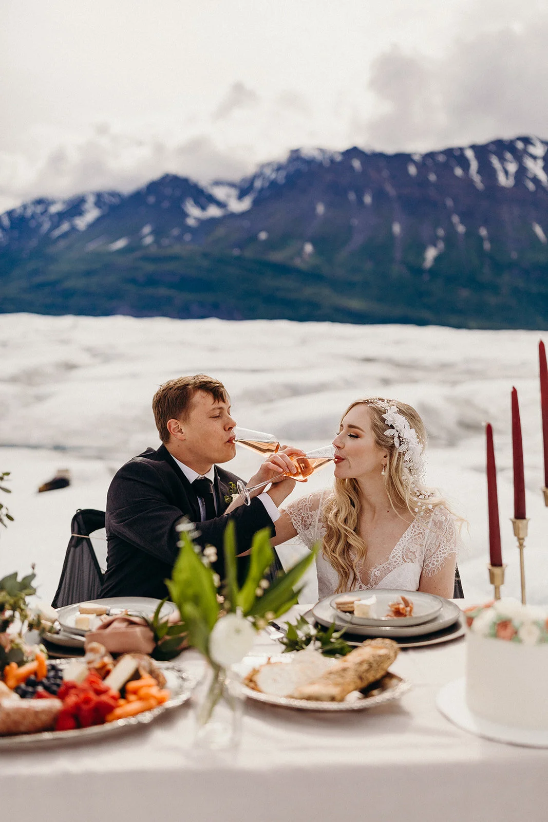 Alaska Glacier Wedding