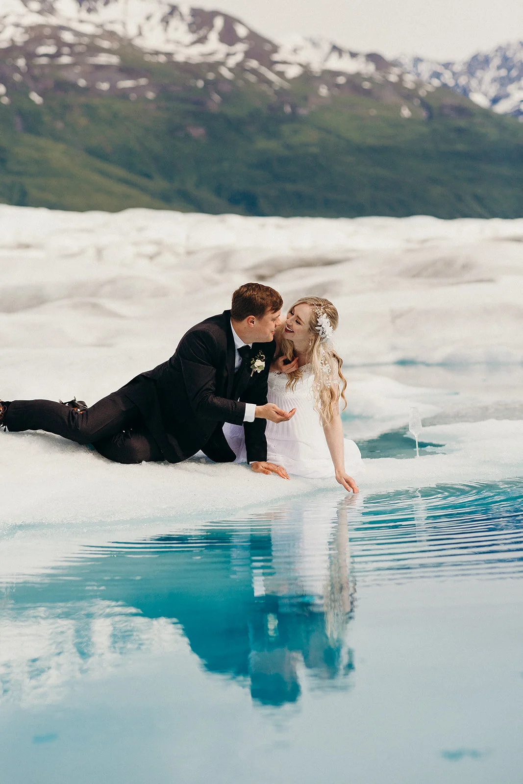 Alaska Glacier Wedding