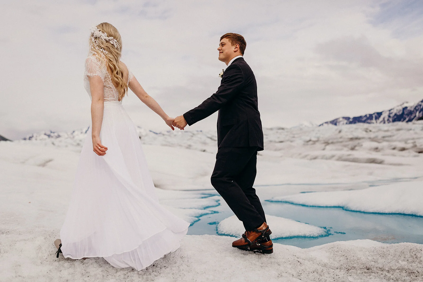 Alaska Glacier Elopement
