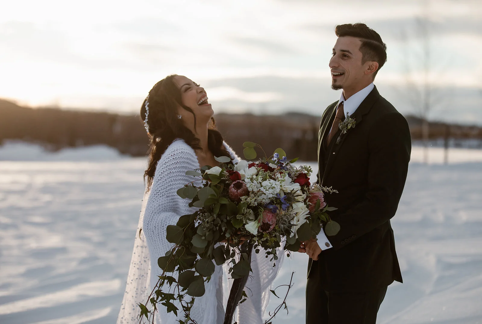 Alaska Dog Mushing Elopement